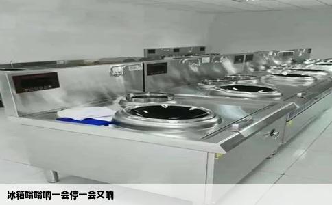 冰箱嗡嗡响一会停一会又响