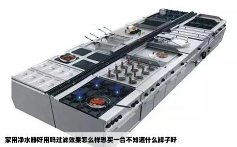 家用净水器好用吗过滤效果怎么样想买一台不知道什么牌子好