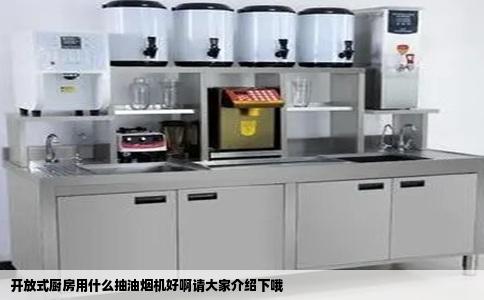 开放式厨房用什么抽油烟机好啊请大家介绍下哦