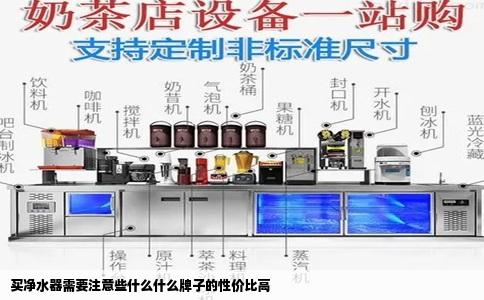 买净水器需要注意些什么什么牌子的性价比高