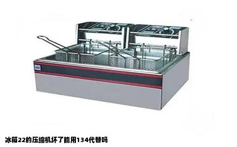 冰箱22的压缩机坏了能用134代替吗