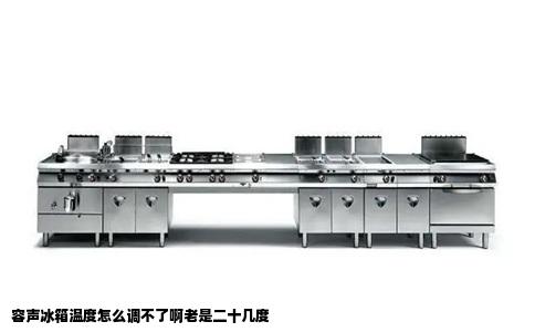 容声冰箱温度怎么调不了啊老是二十几度