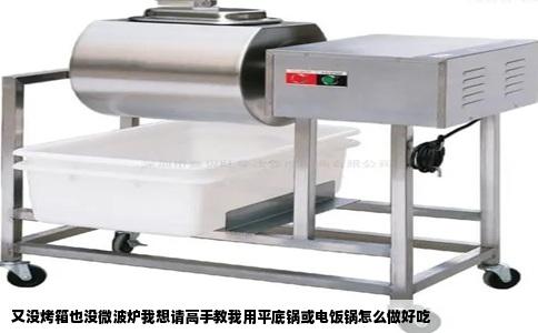 又没烤箱也没微波炉我想请高手教我用平底锅或电饭锅怎么做好吃